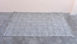 Large 10x14 Ft Indian Rugs, Cotton Rug, Woven Area Decor Rustic Decorative Bohemian Indian - thumbnail 1