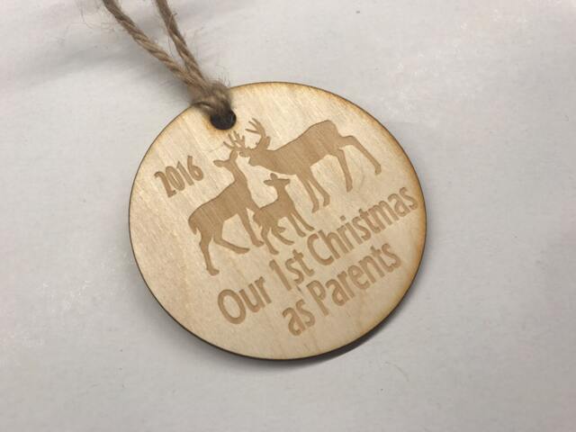 Personalized Christmas Ornament - Christmas Tree Decoration Gift - image 1