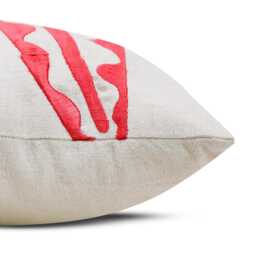 Nautical Pillow Cover, Starfish Pillow, Sea Life Housewarming Gift, Beach Decor, Linen Starfish, Gift For Her - thumbnail 3