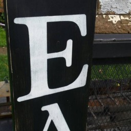 Eat Distressed Wood Sign Large Vertical Rustic Kitchen Primitive Farmhouse Decor Fixer Upper Wall Hanging Housewarming Gift - thumbnail 2