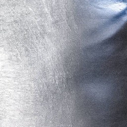 Silver Faux Leather Pillow Covers, Metallic Cushion, Decorative For Couch, Silver Throw Pillowhome Decor - thumbnail 3
