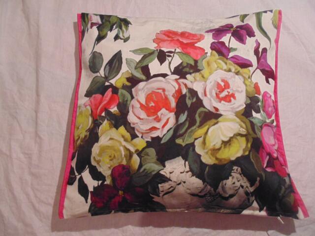 Designers Guild 100% Cotton Fabric Cushion Cover Rugosa Plaster/Pillow - image 1