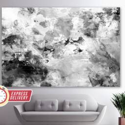 Abstract Painting Canvas Print, Modern Wall Decor, Painting, Art, Decor - thumbnail 3