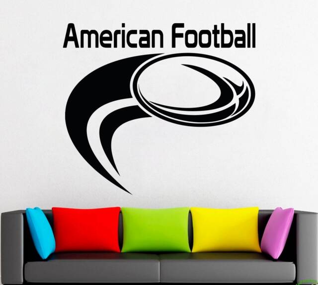 Football Player Wall Decal Sports Decor 2352 - image 1
