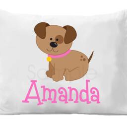 Personalized Pink Pig Pillowcase, Girls Farm Bedding - thumbnail 4