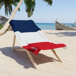 France Beach Towel, France Flag Tovel, Of France, Beach Country Gift, Gift - thumbnail 2
