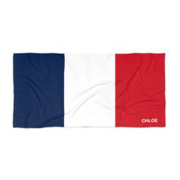 France Beach Towel, France Flag Tovel, Of France, Beach Country Gift, Gift - thumbnail 4