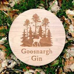 Custom Wooden Business Logo Sign Engraved Market Stall Display Personalised Shop Front Decoration - thumbnail 3
