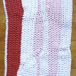 Handmade Bacon Rug - Ready To Ship - thumbnail 3