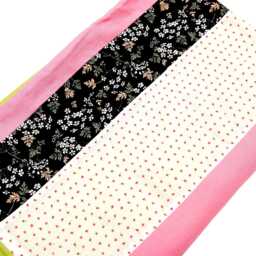 Baby Blanket, Cuddly Children's Patchwork Blanket With Flowers, Handmade By Bab-Berlin - thumbnail 3