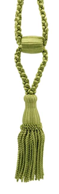"D??copro Curtain & Drapery Tassel Tieback, Adjustable Cord Length, Length 5 1/2"", Spread 24" - image 1