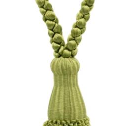 "D??copro Curtain & Drapery Tassel Tieback, Adjustable Cord Length, Length 5 1/2"", Spread 24" - thumbnail 2