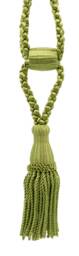 "D??copro Curtain & Drapery Tassel Tieback, Adjustable Cord Length, Length 5 1/2"", Spread 24" - thumbnail 1