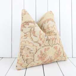 16x16 Vintage Turkish Kilim Pillow Bohemian Cushion Cover - thumbnail 3