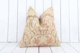 16x16 Vintage Turkish Kilim Pillow Bohemian Cushion Cover - thumbnail 1