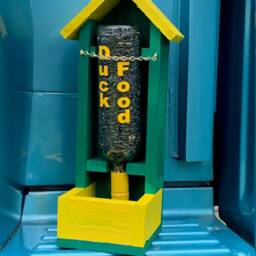 Wine Bottle Bird Feeders For Fans - thumbnail 4