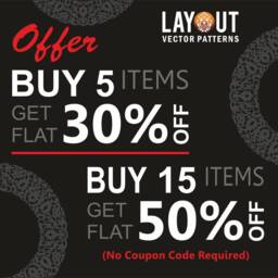 8 Decorative Panel & Stencils, Wall Decor Laser, Cnc, Plasma, Cricut Cutting File Cdr, Svg, Dxf, Eps - thumbnail 2