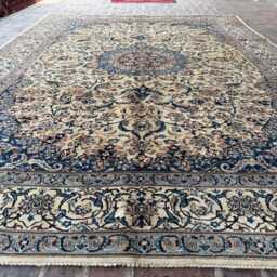 Luxurious 9x12 Afghan Turkmen Rug - Hand-Knotted Wool Carpet Oriental Design For Elegant Living Room Or Bedroom Decor Gift Idea - thumbnail 2