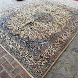 Luxurious 9x12 Afghan Turkmen Rug - Hand-Knotted Wool Carpet Oriental Design For Elegant Living Room Or Bedroom Decor Gift Idea - thumbnail 3