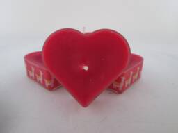 Washi Tape Llama Heart Tealights, Decorated Candles, Set Of 8 - thumbnail 1