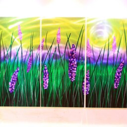Abstract Metal Wall Art Sculpture Modern Floral Painting By Tomuk - thumbnail 2