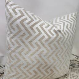 style No. 178 - Luxury Champagne Key Design Textured Scatter Cushion, Beds, Sofa, Sofa Set. Champagne Cushion. The Couture Cushion - thumbnail 3
