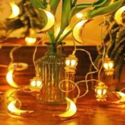 Lantern Moon String Lights Kerosene Bottle Led Lamp Retro Home Party Garden Decoration String, 10/20Leds 1.5/3M