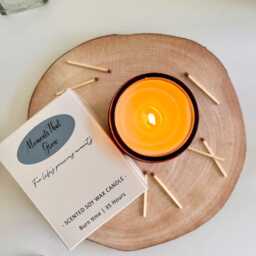 Sagittarius Astrology Star Sign Scented Candle - Present Horoscope November December Birthday Gift - thumbnail 2