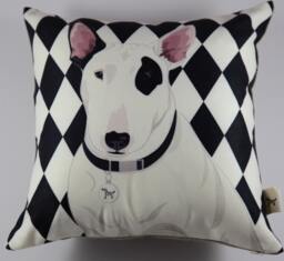 Bull Terrier Pillow Cover - thumbnail 1