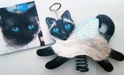 Custom Cat Christmas Tree Topper Hand-Painted Pet Memorial Gift