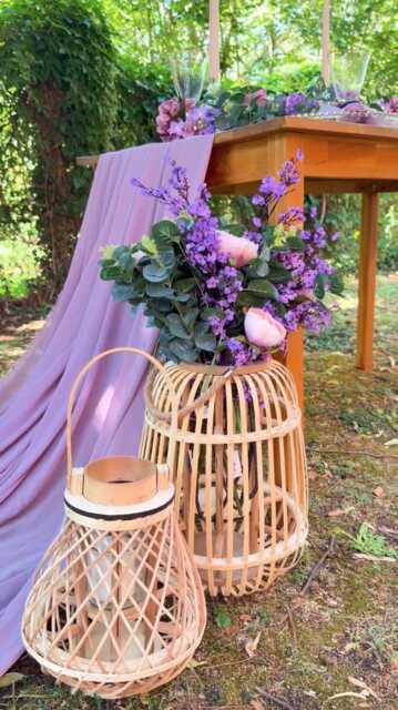 Rattan Hanging Lantern Design For Events Centrepieces Home Decor Weddings Gatherings - image 1