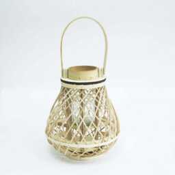 Rattan Hanging Lantern Design For Events Centrepieces Home Decor Weddings Gatherings - thumbnail 4