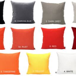 Solid Pillow Covers, All Sizes, Plain Cushion Cover, Teal, Petrol, Turquoise, Navy Blue, Gray, Aqua, Throw Pillows, Housewarming Gift, Sham - thumbnail 3