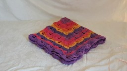 Summer Sunset Baby Blanket