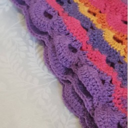 Summer Sunset Baby Blanket - thumbnail 3