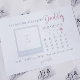 Personalised Photo Calendar Print, Mother's Day, Father's Day - A4 Or A3 - thumbnail 2