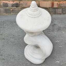 Concrete Curved Pagoda Figurine Zen Garden Sculpture Japanes Temple Statue Outdoor Lawn Ornament Handmade Cement Art Gift - thumbnail 2