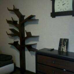 Tree Bookshelf, Interior, Furniture, Toy Shelf, Eco Product, Shoe Rack, Eco-Friendly, Rack - thumbnail 2
