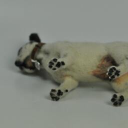 Needle Felted Dog Sculpture Custom Pet Memorial, Home Decor - thumbnail 4