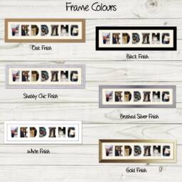 Wedding Photo Frame Word Name Special Gift Day 12-Dd By Photos in A Word - thumbnail 3