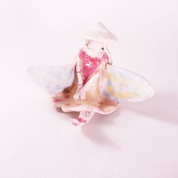Sweet Angel, Ceramic Figurine, Girl Decor, Home Handmade Handformed Ceramic, Gift - thumbnail 2