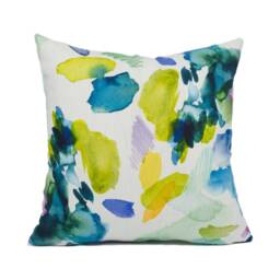 Bluebellgray - Palette Bright Colourful Abstract Watercolour Strokes Cushion Cover Handmade Throw Pillow Designer Home D??cor - thumbnail 3