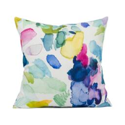 Bluebellgray - Palette Bright Colourful Abstract Watercolour Strokes Cushion Cover Handmade Throw Pillow Designer Home D??cor - thumbnail 2