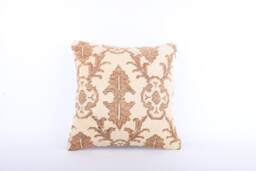 Handwoven Turkish Kilim Pillow Cover Boho Home Decor - 18x18 - thumbnail 1