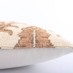 Handwoven Turkish Kilim Pillow Cover Boho Home Decor - 18x18 - thumbnail 4