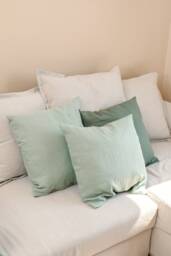 Linen Deco Pillowcase, Natural Pillow Cover, Home Textiles, Cushion Farmhouse Sham, Custom Size