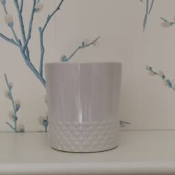 Art Deco Vintage Sunrise Ceramic Planter/Plant Pot - thumbnail 2