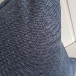 40x40 cm/ 15, 7x15, 7 Inch Dusty Blue Pillow-Cover, Furnishing Fabric, Pale Pillow, For Decorative Pillow - thumbnail 3