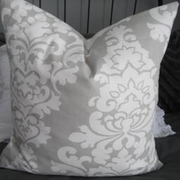 Grey.gray.white.pillow Cover.slipcovers.toss Pillows.throw Pillows.home Decor - thumbnail 2
