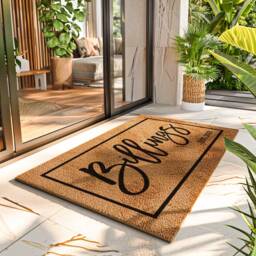 Family Surname Doormat With Established Moving in Date - Personalized Custom Realtor Housewarming New Home Closing Gift - thumbnail 2